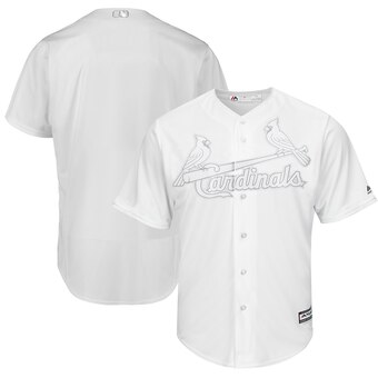 St. Louis Cardinals Blank Majestic 2019 Players' Weekend Cool Base Team Jersey White St. Louis Cardinals Blank Majestic 2019 Players' Weekend Cool Base Team Jersey White