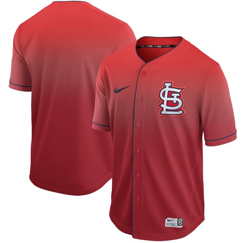 Nike Cardinals Blank Red Fade Authentic Stitched MLB Jersey Nike Cardinals Blank Red Fade Authentic Stitched MLB Jersey