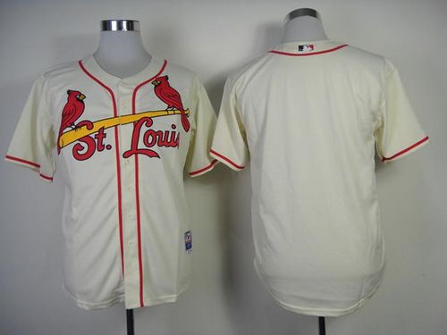 Cardinals Blank Cream Cool Base Stitched MLB Jersey Cardinals Blank Cream Cool Base Stitched MLB Jersey