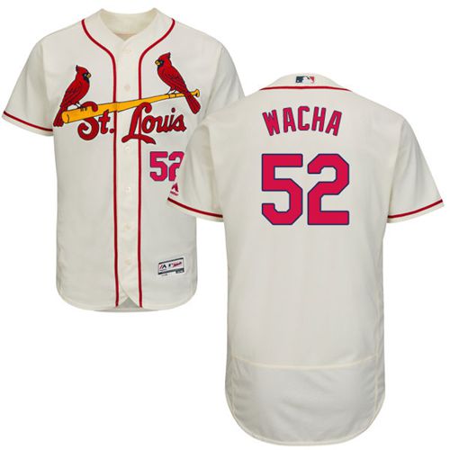 Cardinals #52 Michael Wacha Cream Flexbase Authentic Collection Stitched MLB Jersey Cardinals #52 Michael Wacha Cream Flexbase Authentic Collection Stitched MLB Jersey