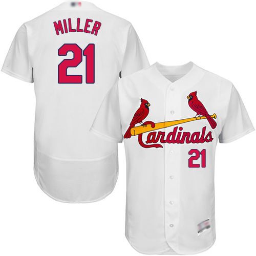 Cardinals #21 Andrew Miller White Flexbase Authentic Collection Stitched MLB Jersey Cardinals #21 Andrew Miller White Flexbase Authentic Collection Stitched MLB Jersey