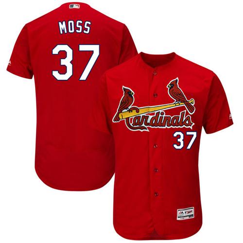 Cardinals #37 Brandon Moss Red Flexbase Authentic Collection Stitched MLB Jersey Cardinals #37 Brandon Moss Red Flexbase Authentic Collection Stitched MLB Jersey