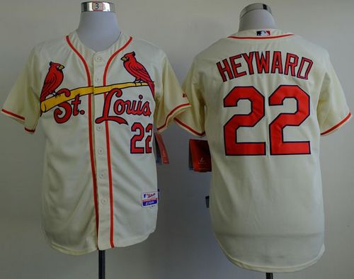 Cardinals #22 Jason Heyward Cream Cool Base Stitched MLB Jersey Cardinals #22 Jason Heyward Cream Cool Base Stitched MLB Jersey