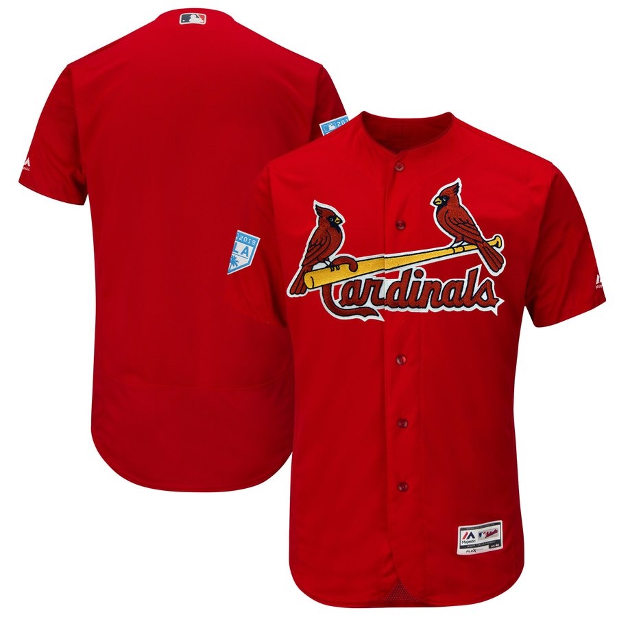 Cardinals Blank Red 2019 Spring Training Flex Base Stitched MLB Jersey Cardinals Blank Red 2019 Spring Training Flex Base Stitched MLB Jersey