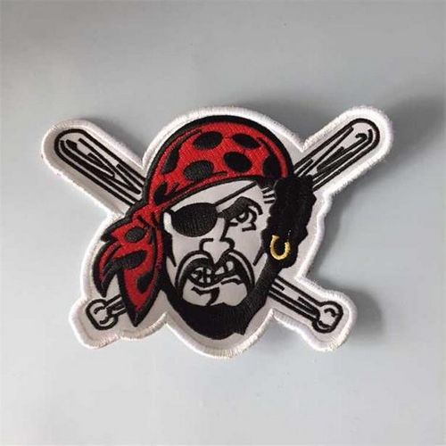 Stitched MLB Pittsburgh Pirates Team Logo Jersey Sleeve Patch Stitched MLB Pittsburgh Pirates Team Logo Jersey Sleeve Patch