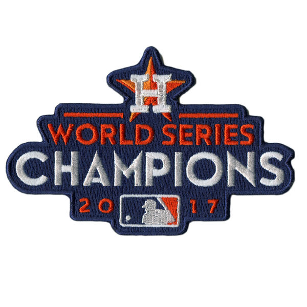 Stitched 2017 MLB World Series Champions Houston Astros Jersey Patch Stitched 2017 MLB World Series Champions Houston Astros Jersey Patch