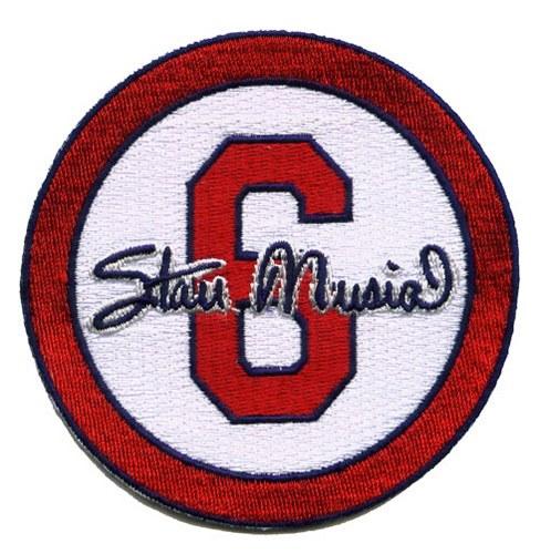 Stitched Stan (The Man) Musial #6 St Louis Cardinals Memorial White Sleeve Patch (2013) Stitched Stan (The Man) Musial #6 St Louis Cardinals Memorial White Sleeve Patch (2013)