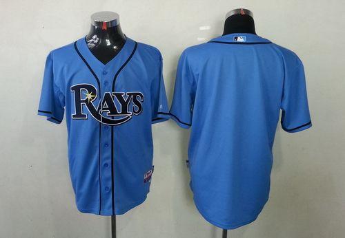 Rays Blank Light Blue Cool Base Stitched MLB Jersey Rays Blank Light Blue Cool Base Stitched MLB Jersey