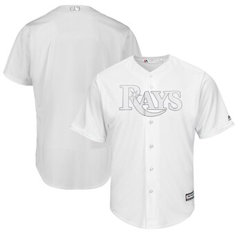 Tampa Bay Rays Blank Majestic 2019 Players' Weekend Cool Base Team Jersey White Tampa Bay Rays Blank Majestic 2019 Players' Weekend Cool Base Team Jersey White