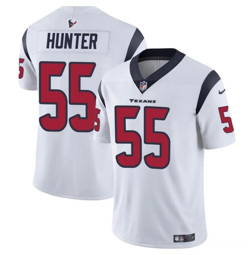Men's Houston Texans #55 Danielle Hunter White Vapor Untouchable Stitched Football Jersey Men's Houston Texans #55 Danielle Hunter White Vapor Untouchable Stitched Football Jersey
