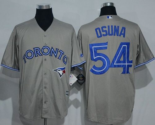 Blue Jays #54 Roberto Osuna Grey New Cool Base Stitched MLB Jersey Blue Jays #54 Roberto Osuna Grey New Cool Base Stitched MLB Jersey