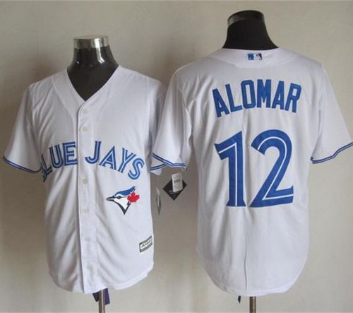 Blue Jays #12 Roberto Alomar White New Cool Base Stitched MLB Jersey Blue Jays #12 Roberto Alomar White New Cool Base Stitched MLB Jersey