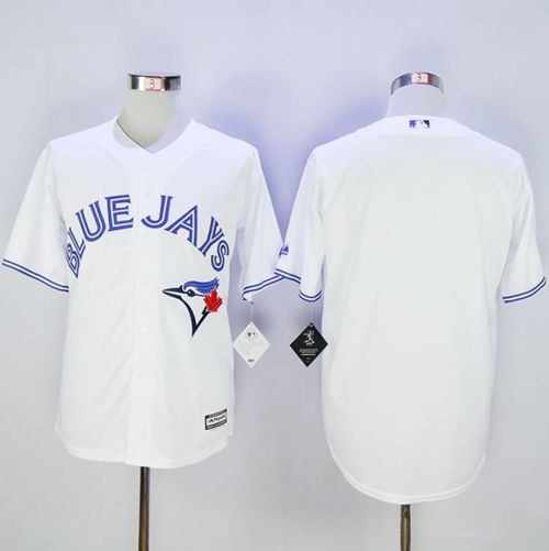Blue Jays Blank White New Cool Base Stitched MLB Jersey Blue Jays Blank White New Cool Base Stitched MLB Jersey