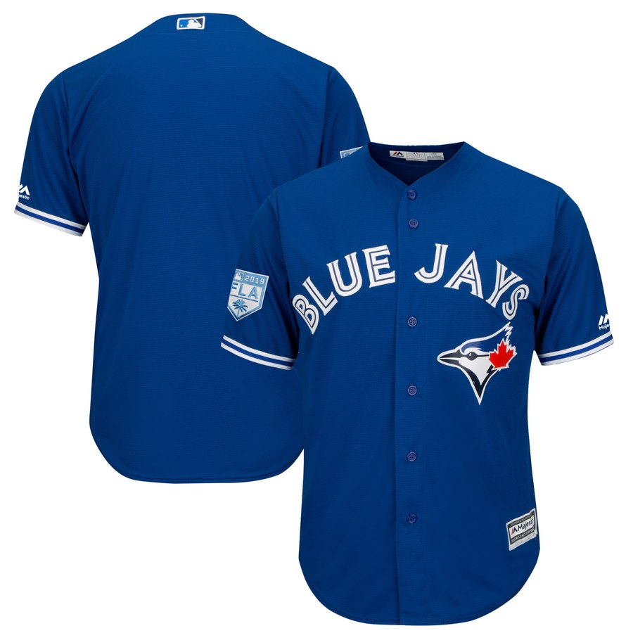 Blue Jays Blank Blue 2019 Spring Training Cool Base Stitched MLB Jersey Blue Jays Blank Blue 2019 Spring Training Cool Base Stitched MLB Jersey