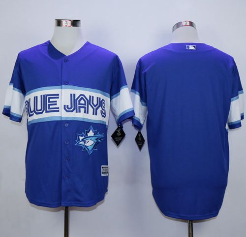 Blue Jays Blank Blue Exclusive New Cool Base Stitched MLB Jersey Blue Jays Blank Blue Exclusive New Cool Base Stitched MLB Jersey
