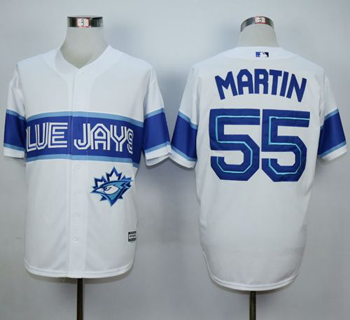 Blue Jays #55 Russell Martin White Exclusive New Cool Base Stitched MLB Jersey Blue Jays #55 Russell Martin White Exclusive New Cool Base Stitched MLB Jersey