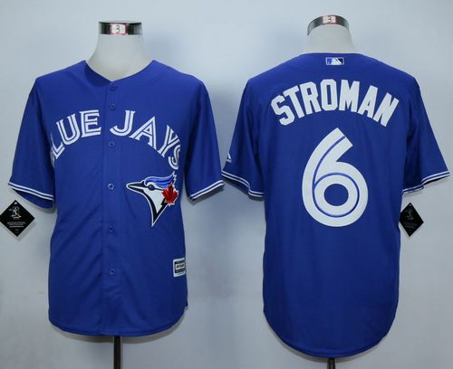 Blue Jays #6 Marcus Stroman Blue New Cool Base Stitched MLB Jersey Blue Jays #6 Marcus Stroman Blue New Cool Base Stitched MLB Jersey