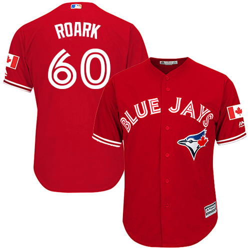 Blue Jays #60 Tanner Roark Red New Cool Base Stitched MLB Jersey Blue Jays #60 Tanner Roark Red New Cool Base Stitched MLB Jersey