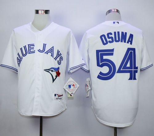 Blue Jays #54 Roberto Osuna White Cool Base Stitched MLB Jersey Blue Jays #54 Roberto Osuna White Cool Base Stitched MLB Jersey
