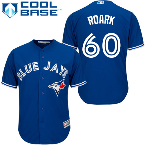Blue Jays #60 Tanner Roark Blue New Cool Base Stitched MLB Jersey Blue Jays #60 Tanner Roark Blue New Cool Base Stitched MLB Jersey