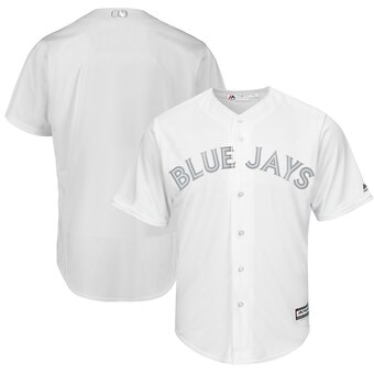 Toronto Blue Jays Blank Majestic 2019 Players' Weekend Cool Base Team Jersey White Toronto Blue Jays Blank Majestic 2019 Players' Weekend Cool Base Team Jersey White