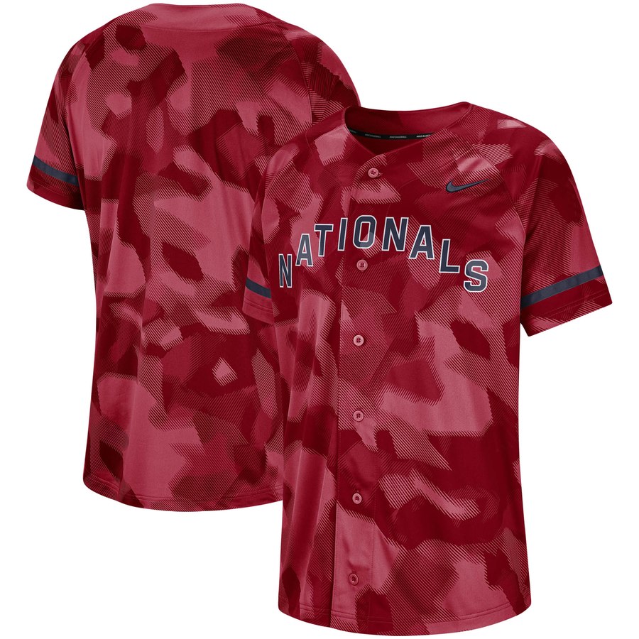 Washington Nationals Nike Camo Jersey Red Washington Nationals Nike Camo Jersey Red
