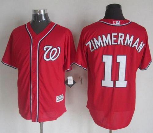 Nationals #11 Ryan Zimmerman Red New Cool Base Stitched MLB Jersey Nationals #11 Ryan Zimmerman Red New Cool Base Stitched MLB Jersey