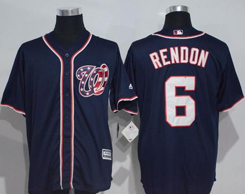 Nationals #6 Anthony Rendon Navy Blue New Cool Base Stitched MLB Jersey Nationals #6 Anthony Rendon Navy Blue New Cool Base Stitched MLB Jersey