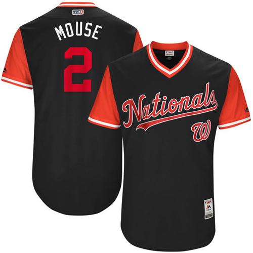 Nationals #2 Adam Eaton Navy 