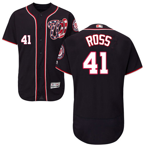 Nationals #41 Joe Ross Navy Blue Flexbase Authentic Collection Stitched MLB Jersey Nationals #41 Joe Ross Navy Blue Flexbase Authentic Collection Stitched MLB Jersey