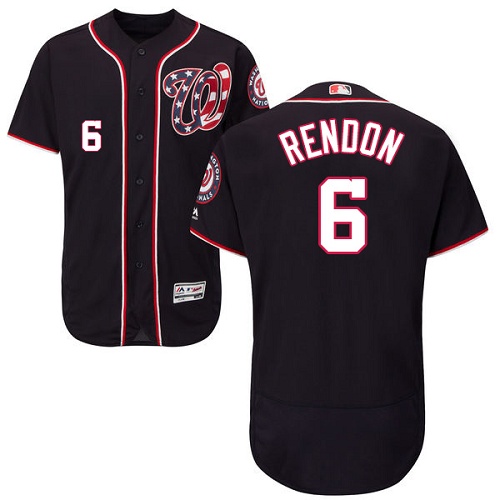 Nationals #6 Anthony Rendon Navy Blue Flexbase Authentic Collection Stitched MLB Jersey Nationals #6 Anthony Rendon Navy Blue Flexbase Authentic Collection Stitched MLB Jersey