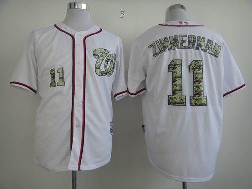 Nationals #11 Ryan Zimmerman White USMC Cool Base Stitched MLB Jersey Nationals #11 Ryan Zimmerman White USMC Cool Base Stitched MLB Jersey