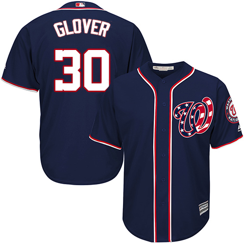 Nationals #30 Koda Glover Navy Blue New Cool Base Stitched MLB Jersey Nationals #30 Koda Glover Navy Blue New Cool Base Stitched MLB Jersey