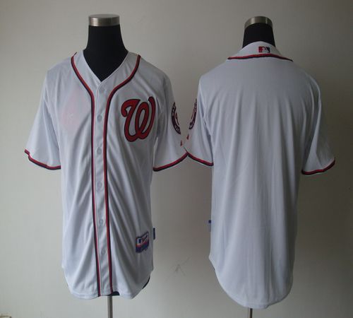 Nationals Blank White Cool Base Stitched MLB Jersey Nationals Blank White Cool Base Stitched MLB Jersey