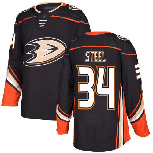 Adidas Ducks #34 Sam Steel Black Home Authentic Stitched NHL Jersey Adidas Ducks #34 Sam Steel Black Home Authentic Stitched NHL Jersey