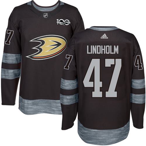 Adidas Ducks #47 Hampus Lindholm Black 1917-2017 100th Anniversary Stitched NHL Jersey Adidas Ducks #47 Hampus Lindholm Black 1917-2017 100th Anniversary Stitched NHL Jersey