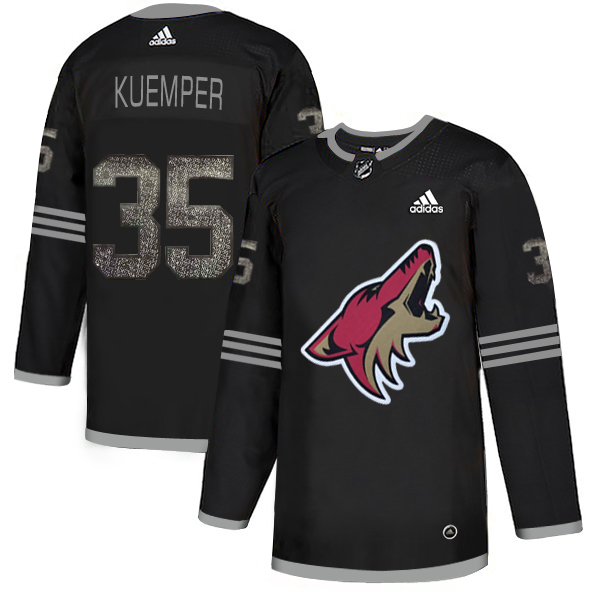 Adidas Coyotes #35 Darcy Kuemper Black Authentic Classic Stitched NHL Jersey Adidas Coyotes #35 Darcy Kuemper Black Authentic Classic Stitched NHL Jersey