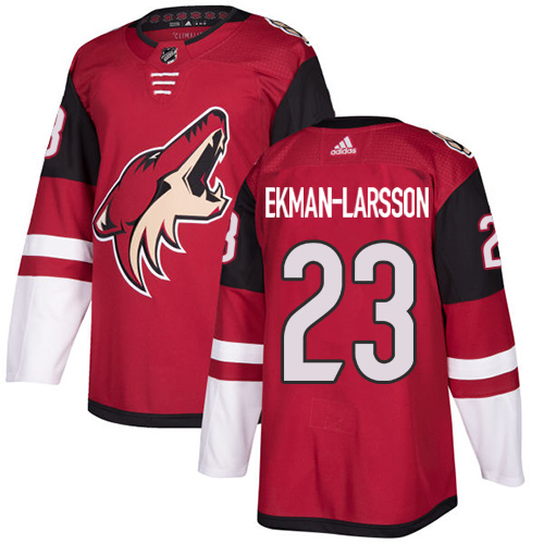 Adidas Coyotes #23 Oliver Ekman-Larsson Maroon Home Authentic Stitched NHL Jersey Adidas Coyotes #23 Oliver Ekman-Larsson Maroon Home Authentic Stitched NHL Jersey