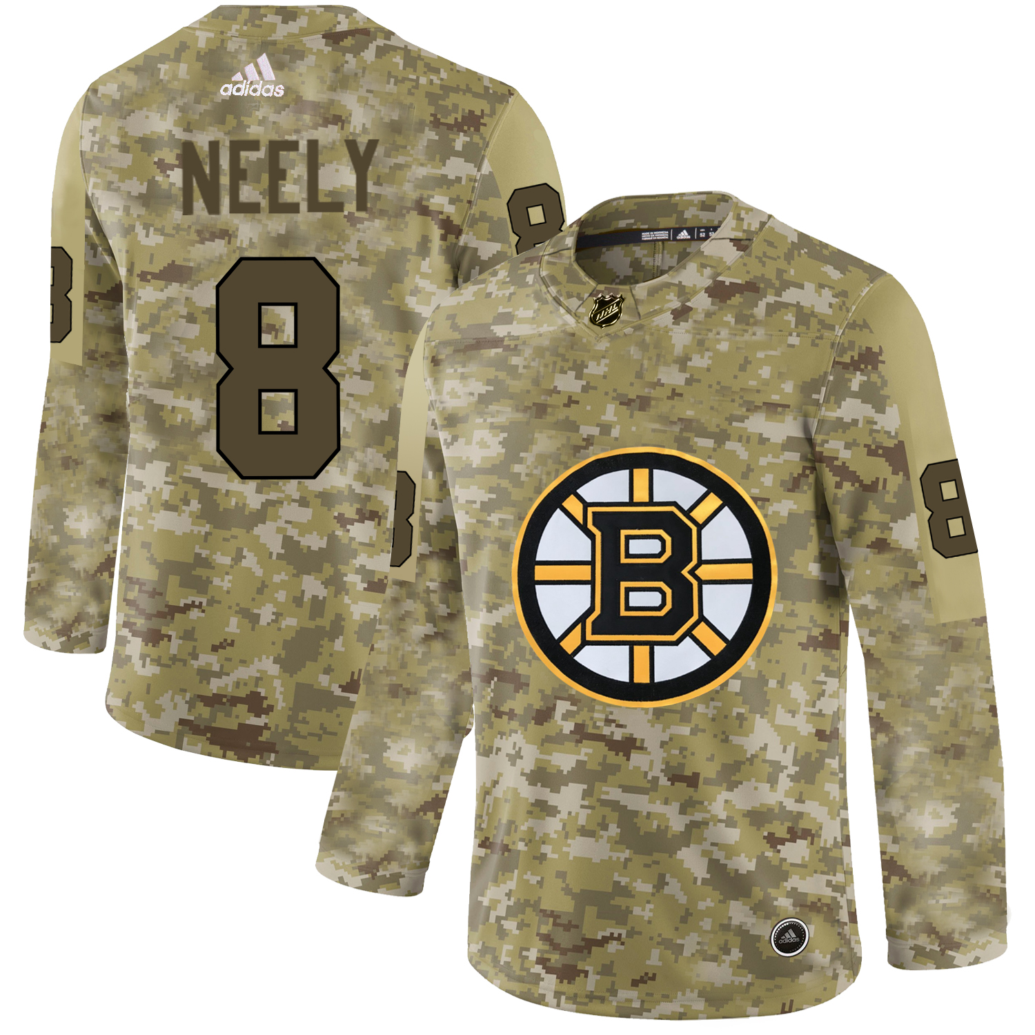 Adidas Bruins #8 Cam Neely Camo Authentic Stitched NHL Jersey Adidas Bruins #8 Cam Neely Camo Authentic Stitched NHL Jersey