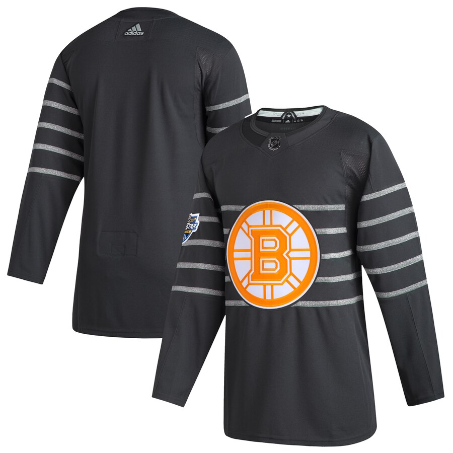 Men's Boston Bruins Adidas Gray 2020 NHL All-Star Game Authentic Jersey