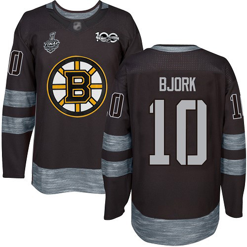 Adidas Bruins #10 Anders Bjork Black 1917-2017 100th Anniversary Stanley Cup Final Bound Stitched NHL Jersey Adidas Bruins #10 Anders Bjork Black 1917-2017 100th Anniversary Stanley Cup Final Bound Stitched NHL Jersey