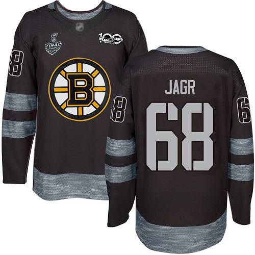 Adidas Bruins #68 Jaromir Jagr Black 1917-2017 100th Anniversary Stanley Cup Final Bound Stitched NHL Jersey Adidas Bruins #68 Jaromir Jagr Black 1917-2017 100th Anniversary Stanley Cup Final Bound Stitched NHL Jersey