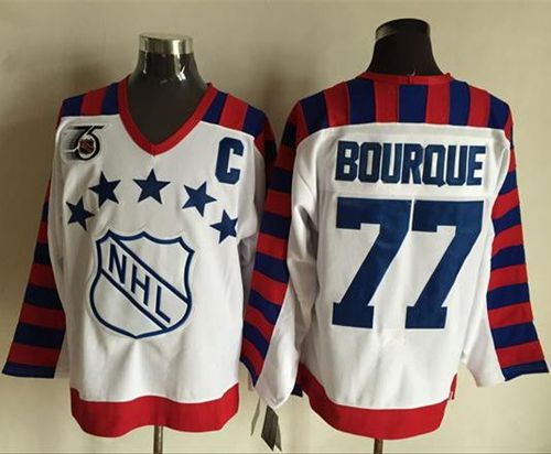 Bruins #77 Ray Bourque White All Star CCM Throwback 75TH Stitched NHL Jersey Bruins #77 Ray Bourque White All Star CCM Throwback 75TH Stitched NHL Jersey