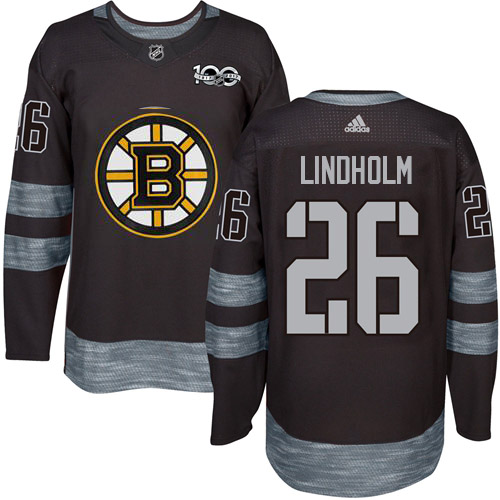 Adidas Bruins #26 Par Lindholm Black 1917-2017 100th Anniversary Stitched NHL Jersey Adidas Bruins #26 Par Lindholm Black 1917-2017 100th Anniversary Stitched NHL Jersey