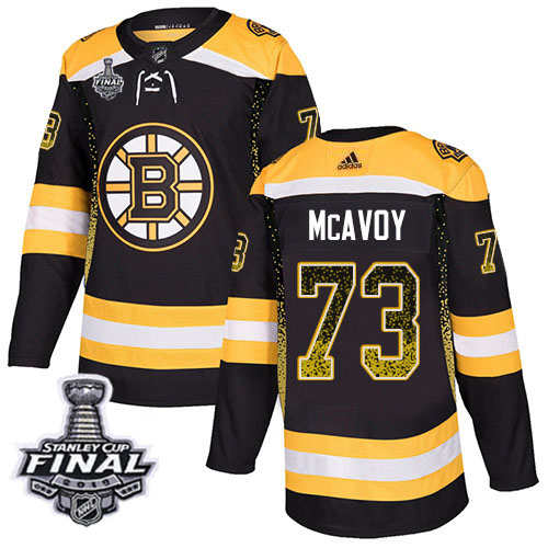 Adidas Bruins #73 Charlie McAvoy Black Home Authentic Drift Fashion 2019 Stanley Cup Final Stitched NHL Jersey Adidas Bruins #73 Charlie McAvoy Black Home Authentic Drift Fashion 2019 Stanley Cup Final Stitched NHL Jersey