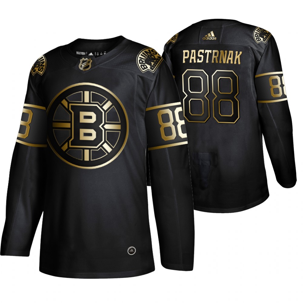 Adidas Bruins #88 David Pastrnak Men's 2019 Black Golden Edition Authentic Stitched NHL Jersey Adidas Bruins #88 David Pastrnak Men's 2019 Black Golden Edition Authentic Stitched NHL Jersey