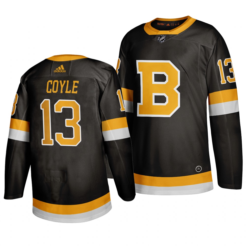 Adidas Boston Bruins #13 Charlie Coyle Black 2019-20 Authentic Third Stitched NHL Jersey Adidas Boston Bruins #13 Charlie Coyle Black 2019-20 Authentic Third Stitched NHL Jersey