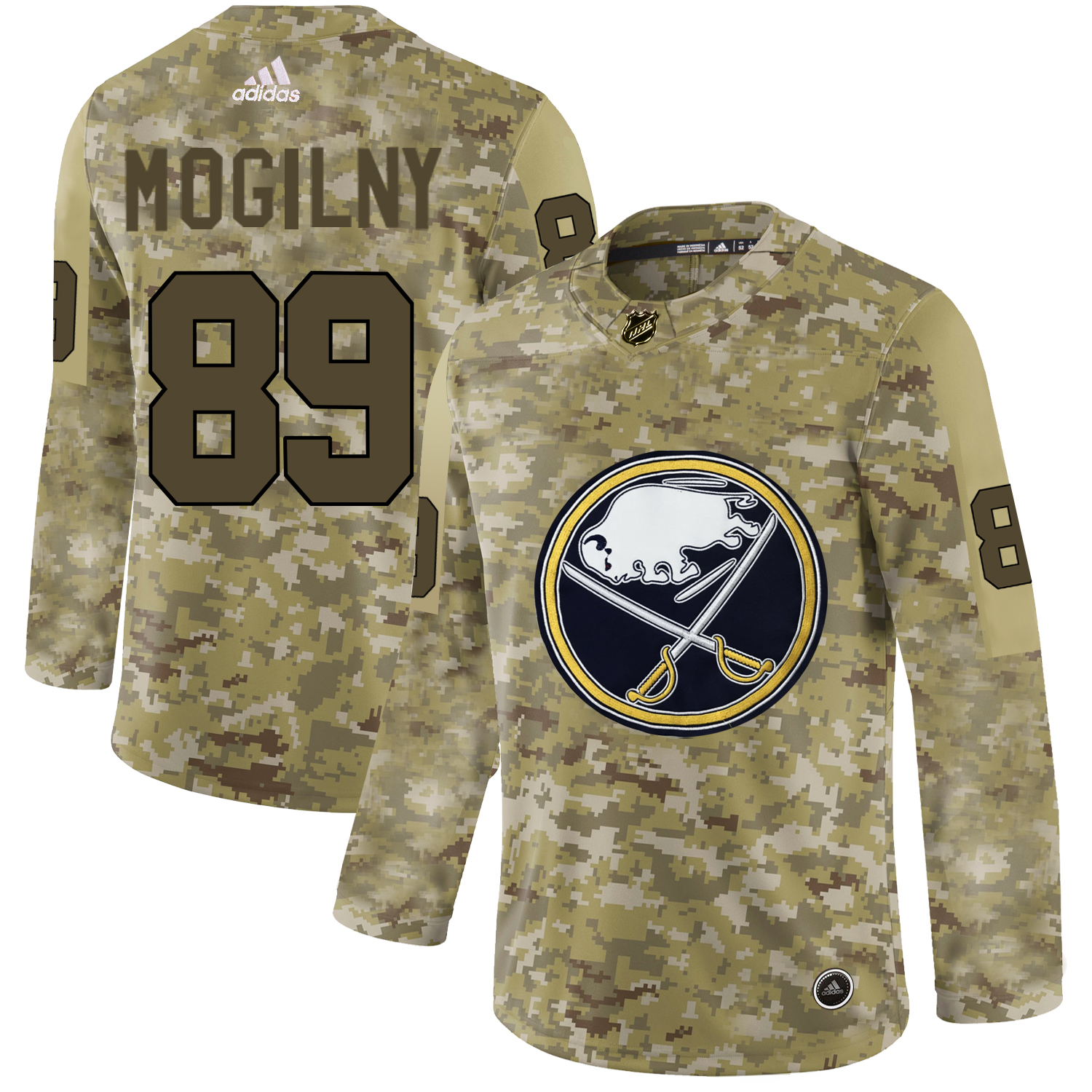 Adidas Sabres #89 Alexander Mogilny Camo Authentic Stitched NHL Jersey Adidas Sabres #89 Alexander Mogilny Camo Authentic Stitched NHL Jersey
