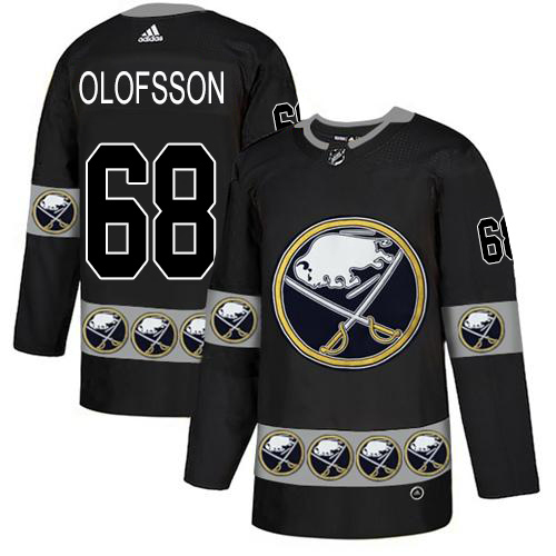 Adidas Sabres #68 Victor Olofsson Black Authentic Team Logo Fashion Stitched NHL Jersey Adidas Sabres #68 Victor Olofsson Black Authentic Team Logo Fashion Stitched NHL Jersey