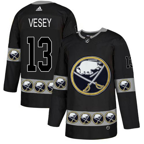 Adidas Sabres #13 Jimmy Vesey Black Authentic Team Logo Fashion Stitched NHL Jersey Adidas Sabres #13 Jimmy Vesey Black Authentic Team Logo Fashion Stitched NHL Jersey